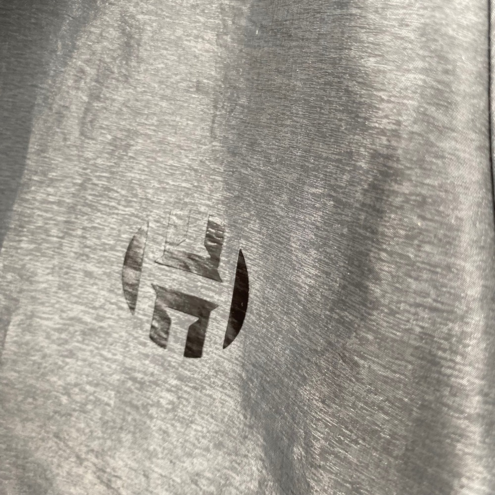 Adidas Jacketā Men's 2XL Gray Bomber Track Harden Traveler Basketball IB9432 - Picture 14 of 16